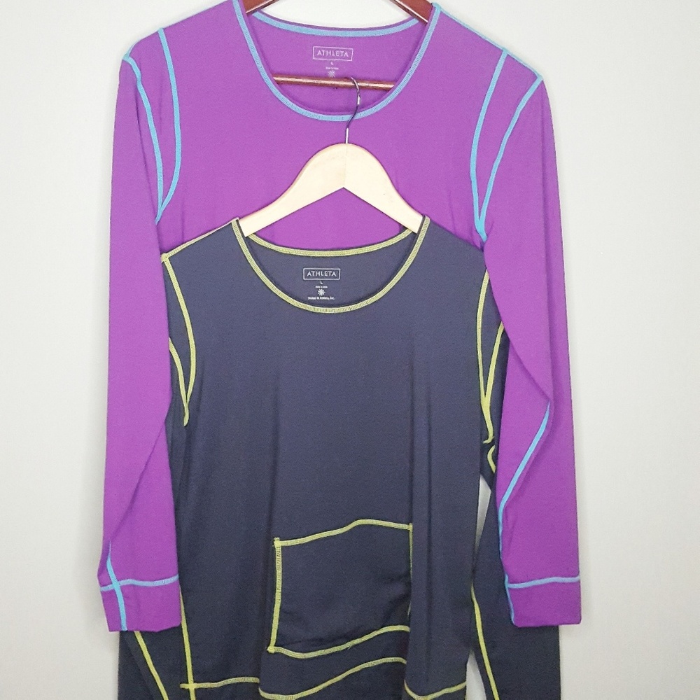 Athleta Summer Shade Rashguard Bundle of 2
